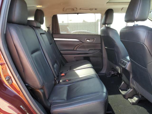 5TDKZRFHXKS346007 - 2019 TOYOTA HIGHLANDER SE 勃艮第红 照片 11