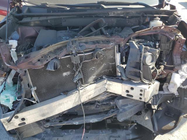 5TDKZRFHXKS346007 - 2019 TOYOTA HIGHLANDER SE 勃艮第红 照片 12