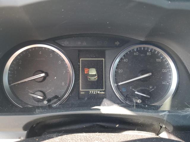 5TDKZRFHXKS346007 - 2019 TOYOTA HIGHLANDER SE 勃艮第红 照片 9