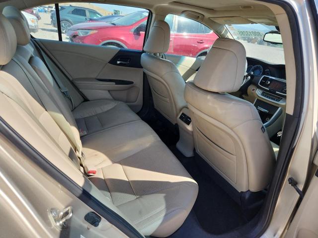 1HGCR3F85EA039574 - 2014 HONDA ACCORD EXL BEIGE photo 10