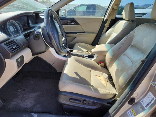 1HGCR3F85EA039574 - 2014 HONDA ACCORD EXL BEIGE photo 7