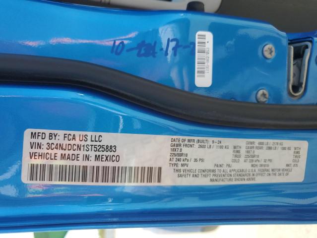 3C4NJDCN1ST525883 - 2025 JEEP COMPASS LIMITED BLUE photo 14