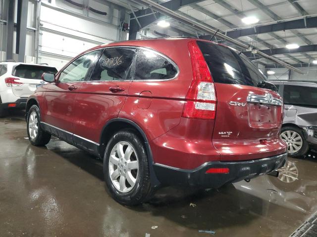 JHLRE48737C031174 - 2007 HONDA CR-V EXL MAROON photo 2