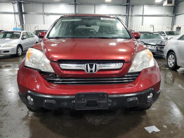 JHLRE48737C031174 - 2007 HONDA CR-V EXL MAROON photo 5