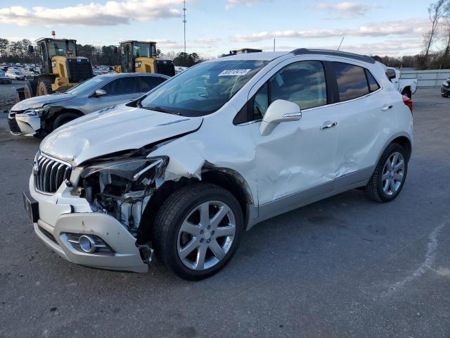 KL4CJCSB7EB727636 - 2014 BUICK ENCORE WHITE photo 1