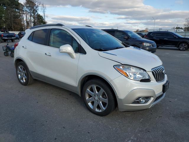 KL4CJCSB7EB727636 - 2014 BUICK ENCORE WHITE photo 4