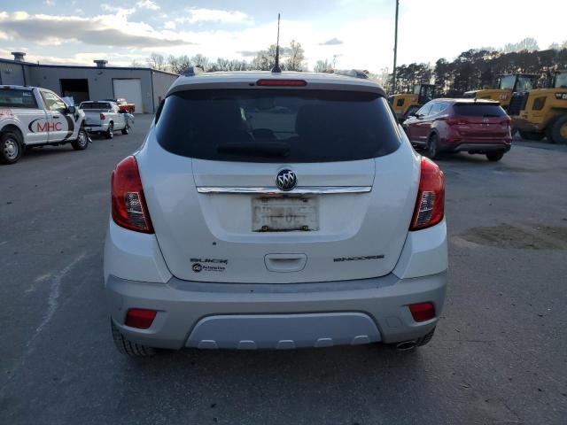 KL4CJCSB7EB727636 - 2014 BUICK ENCORE WHITE photo 6