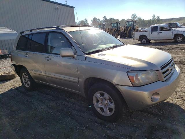 JTEGD21A750108446 - 2005 TOYOTA HIGHLANDER TAN photo 4