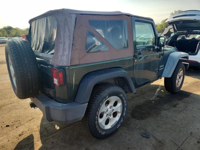 1C4AJWAGXCL110511 - 2012 JEEP WRANGLER SPORT GREEN photo 3