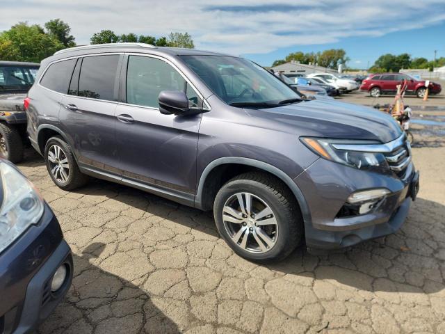 5FNYF6H52HB042820 - 2017 HONDA PILOT EXL GRAY photo 4