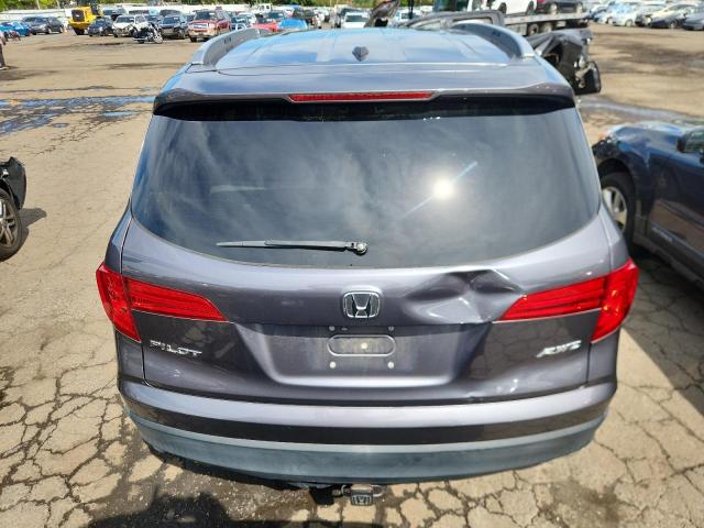 5FNYF6H52HB042820 - 2017 HONDA PILOT EXL GRAY photo 6