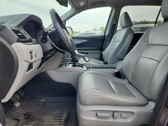 5FNYF6H52HB042820 - 2017 HONDA PILOT EXL GRAY photo 7