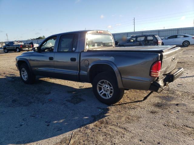 1D7HL38X93S287690 - 2003 DODGE DAKOTA QUAD SPORT GRAY photo 2