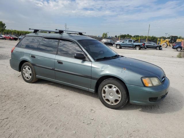 4S3BH635827306756 - 2002 SUBARU LEGACY L GREEN photo 4