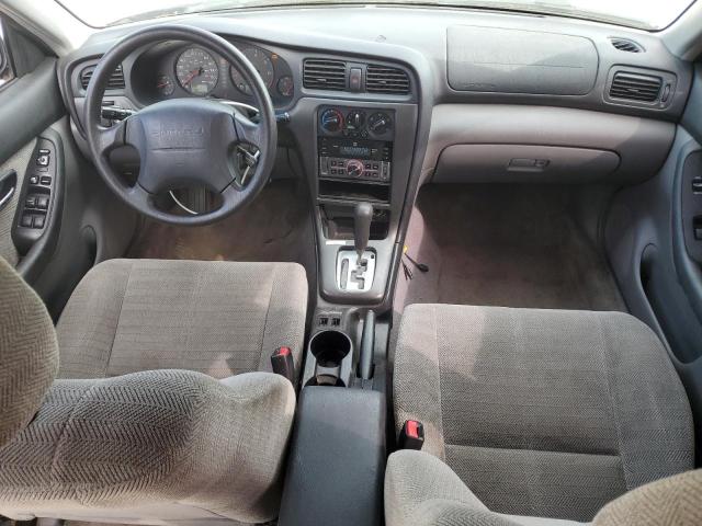 4S3BH635827306756 - 2002 SUBARU LEGACY L GREEN photo 8