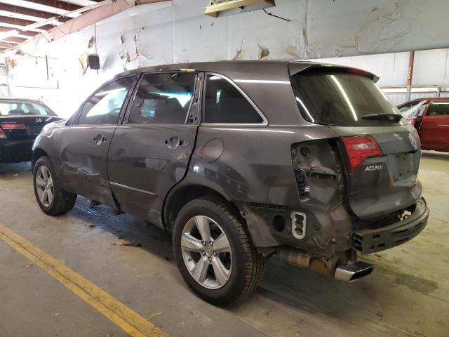 2HNYD2H23BH507508 - 2011 ACURA MDX GRAY photo 2