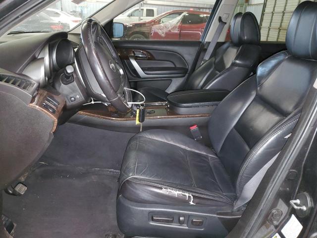 2HNYD2H23BH507508 - 2011 ACURA MDX GRAY photo 7