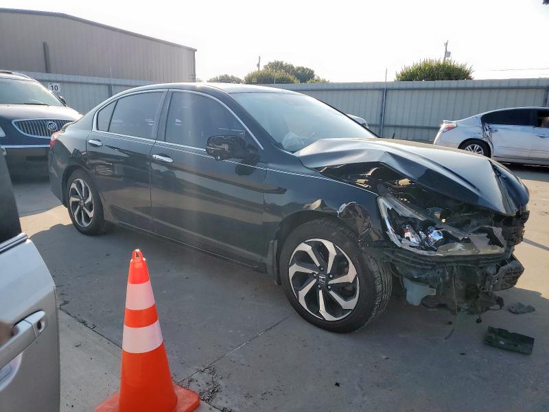 1HGCR2F96GA239515 - 2016 HONDA ACCORD EXL BLACK photo 4