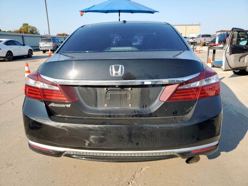 1HGCR2F96GA239515 - 2016 HONDA ACCORD EXL BLACK photo 6