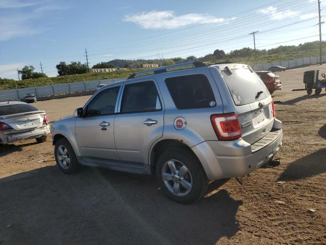 1FMCU9EGXBKA76498 - 2011 FORD ESCAPE LIMITED SILVER photo 2