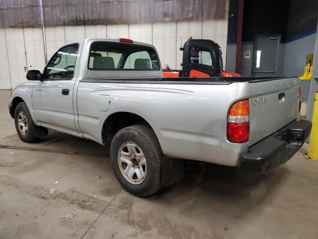 5TENL42N74Z449467 - 2004 TOYOTA TACOMA GRAY photo 2