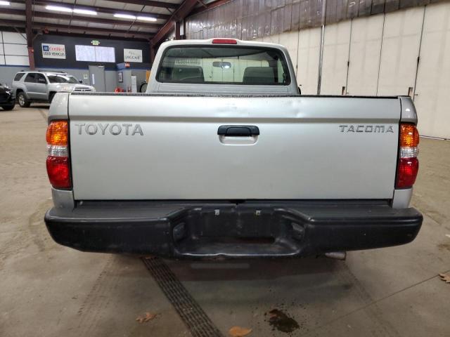 5TENL42N74Z449467 - 2004 TOYOTA TACOMA GRAY photo 6