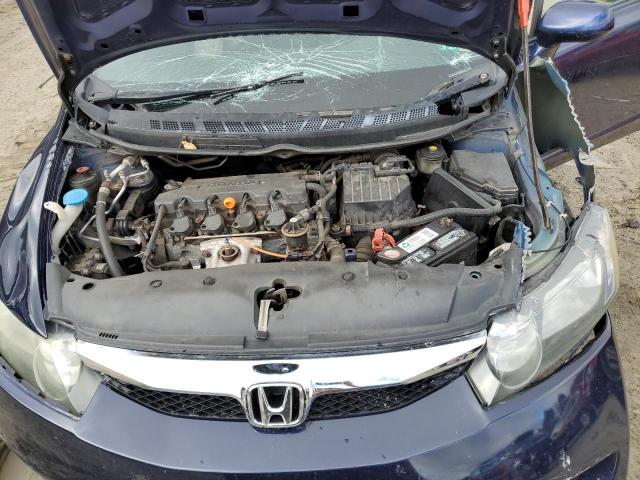 2HGFA1F66BH510037 - 2011 HONDA CIVIC LX-S 蓝色 照片 11