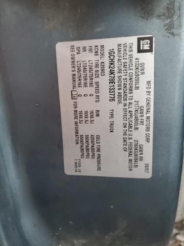 1GCHK24K78E133776 - 2008 CHEVROLET SILVERADO K2500 HEAVY DUTY BLUE photo 12