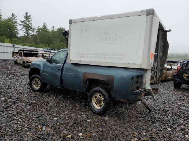 1GCHK24K78E133776 - 2008 CHEVROLET SILVERADO K2500 HEAVY DUTY BLUE photo 2