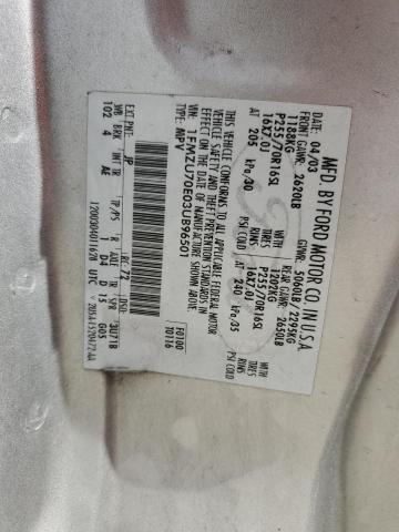 1FMZU70E03UB96501 - 2003 FORD EXPLORER SPORT GRAY photo 14