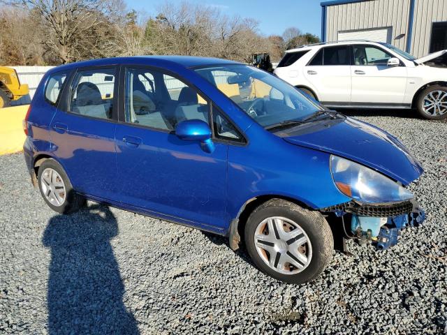 JHMGD38468S068121 - 2008 HONDA FIT BLUE photo 4