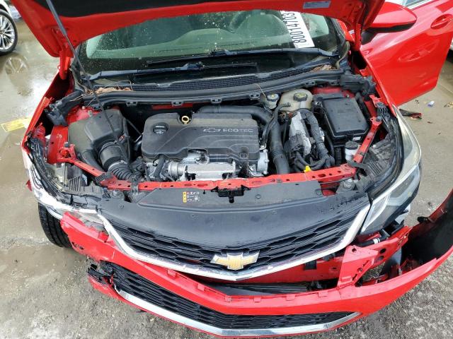 3G1BE6SMXHS610577 - 2017 CHEVROLET CRUZE LT RED photo 11