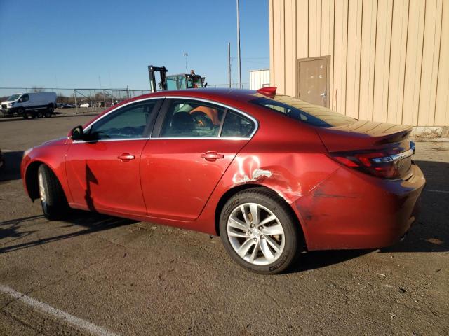 2G4GP5EX6F9123311 - 2015 BUICK REGAL PREMIUM RED photo 2