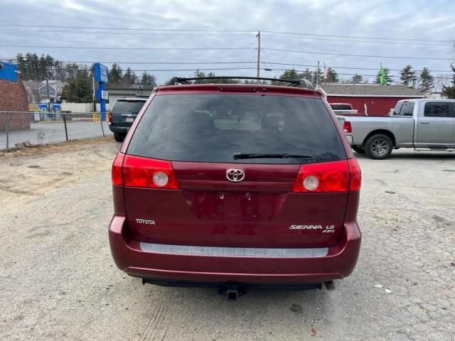 5TDBK23C08S021556 - 2008 TOYOTA SIENNA LE RED photo 5