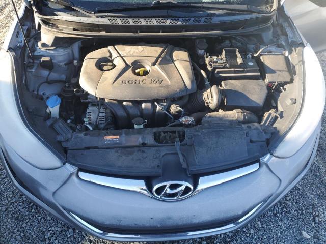 5NPDH4AE2GH748208 - 2016 HYUNDAI ELANTRA SE GRAY photo 11