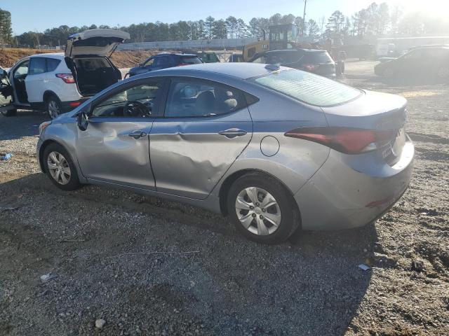 5NPDH4AE2GH748208 - 2016 HYUNDAI ELANTRA SE GRAY photo 2