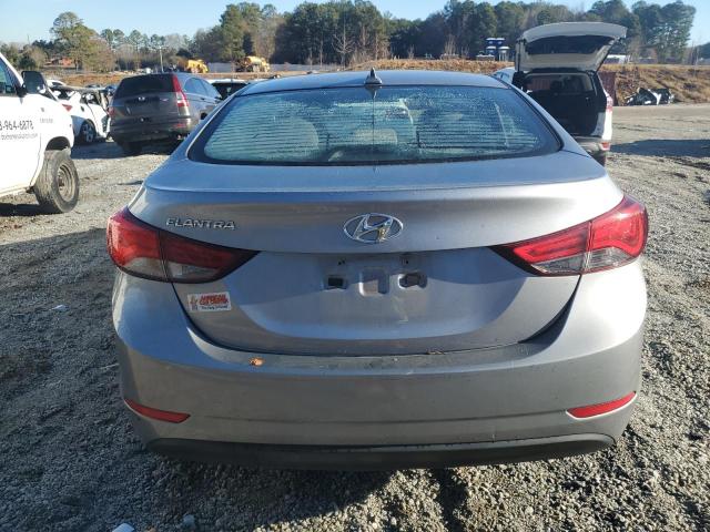 5NPDH4AE2GH748208 - 2016 HYUNDAI ELANTRA SE GRAY photo 6