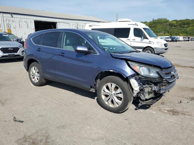2HKRM4H5XDH681876 - 2013 HONDA CR-V EX BLUE photo 4