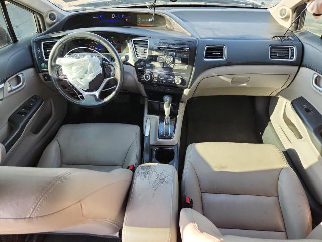 19XFB2F93DE235544 - 2013 HONDA CIVIC EXL رمادي صورة 8