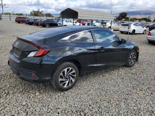 2HGFC4B54JH302147 - 2018 HONDA CIVIC LX შავი ფოტო 3