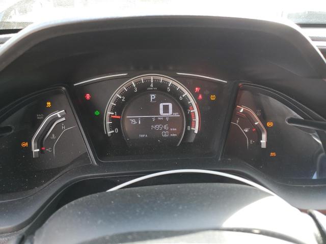 2HGFC4B54JH302147 - 2018 HONDA CIVIC LX შავი ფოტო 9