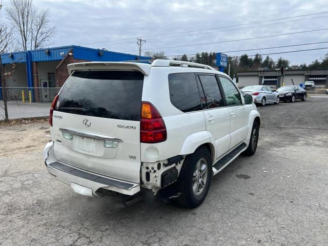 JTJBT20X470126054 - 2007 LEXUS GX 470 WHITE photo 3