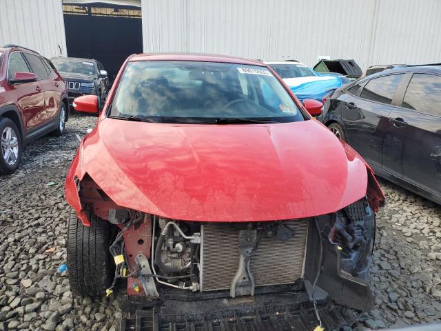 3N1AB7AP3HY374500 - 2017 NISSAN SENTRA S RED photo 5