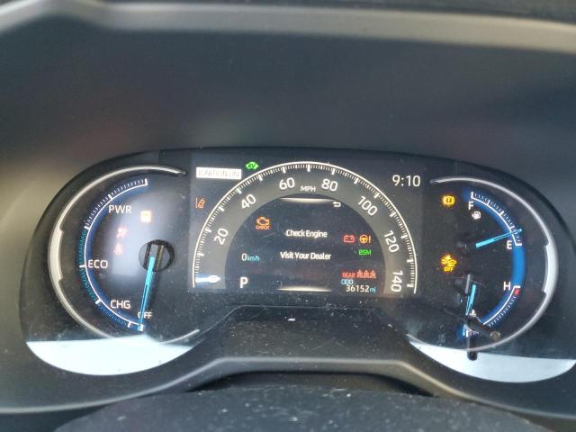 4T3RWRFV3PU099027 - 2023 TOYOTA RAV4 XLE SILVER photo 9