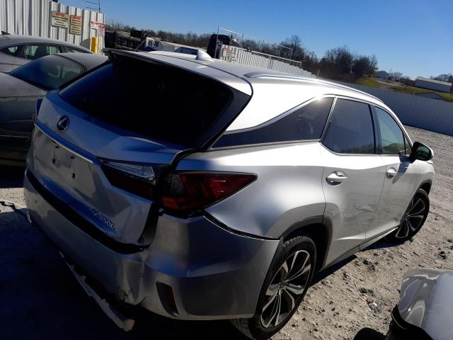 JTJDZKCA3K2016981 - 2019 LEXUS RX 350 L SILVER photo 3