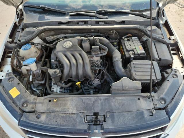 3VW2K7AJ1FM219782 - 2015 VOLKSWAGEN JETTA BASE WHITE photo 11