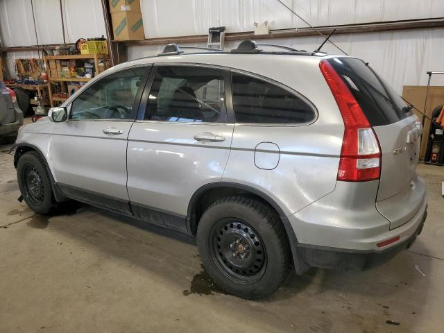 5J6RE4H79AL816989 - 2010 HONDA CR-V EXL SILVER photo 2