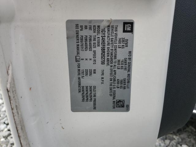 1GYS4HEF8BR262799 - 2011 CADILLAC ESCALADE ESV LUXURY Weiß Foto 13