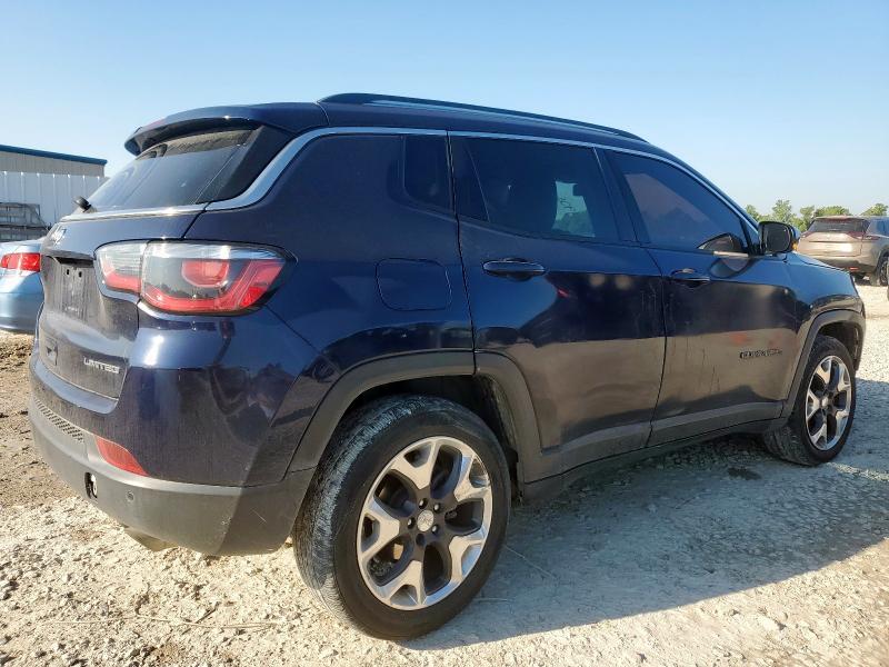 3C4NJCCB1JT357919 - 2018 JEEP COMPASS LIMITED 蓝色 照片 3