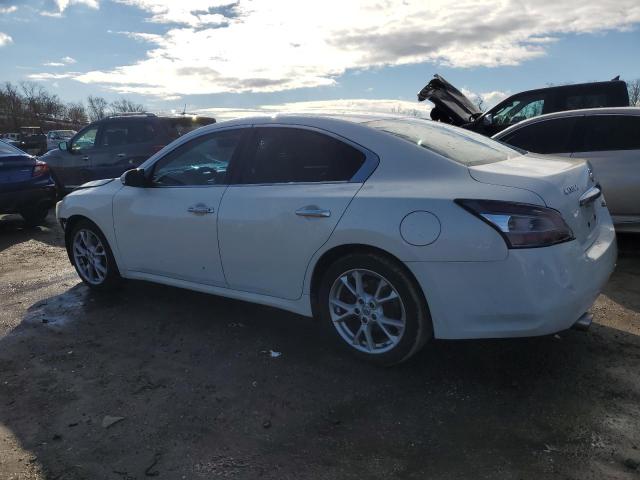 1N4AA5AP0DC824388 - 2013 NISSAN MAXIMA S WHITE photo 2